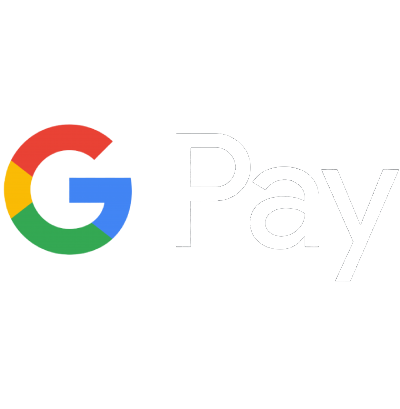google pay gpay logo white